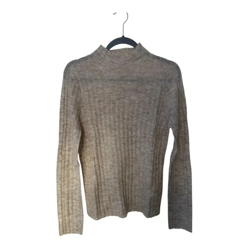 Madewell Women’s Alpaca-Blend Mockneck Sweater